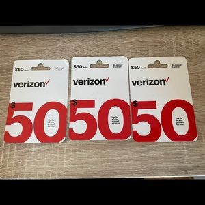 Verizon wireless- pre-paid minutes.